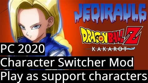 The anime fan in your life is about to be really excited. Dragon Ball Z Kakarot PC - Character Switcher Mod - YouTube