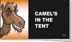 Camel's nose (plural camels' noses). The Jack T. Chick Museum of Fine Art (ChickComics.com)