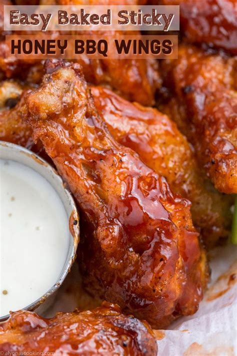 Serve the boneless chicken wings. Honey BBQ Wings | Recipe | Honey bbq chicken wings, Honey ...