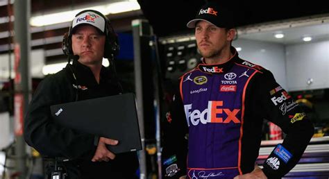 However, those who have held down the job of holding nascar's most popular lightning rod are all proud of having been earnhardt's crew chief, no matter how short or long their time on the gig. Hamlin Tweet: Been 'a great ride' with Crew Chief Mike Wheeler