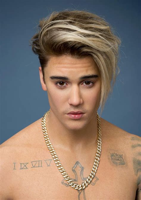 Blond gefärbt trägt justin bieber seine haare schon längere zeit. Are You Sexually Attracted to This Justin Bieber Waxwork ...