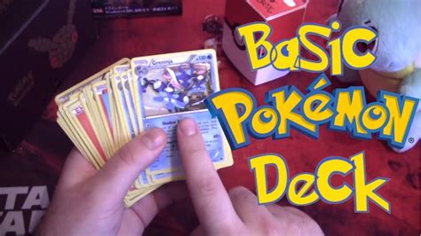 Let's take a look at two of the most. How to build a basic Pokemon deck - YouTube