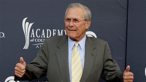 Donald rumsfeld and his wife of more than 62 years, joyce, established the foundation in 2007 to rumsfeld published his number one new york times bestselling memoir, known and unknown, in. Rumsfeld Mocks GHW Bush's Old Age