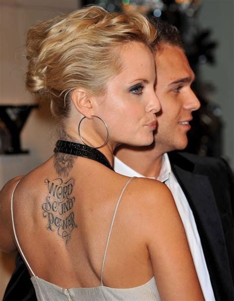 There's no disposing of the way that a lion is a fierce key image. Les tatouages de Mena Suvari - Tattoo : inspirez-vous des ...