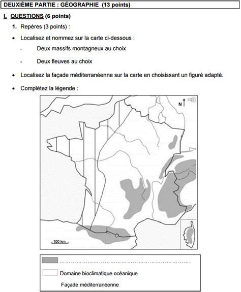 Sujet et corrigé du brevet 2016. Sujet Brevet 2016 Histoire Géographie Métropole