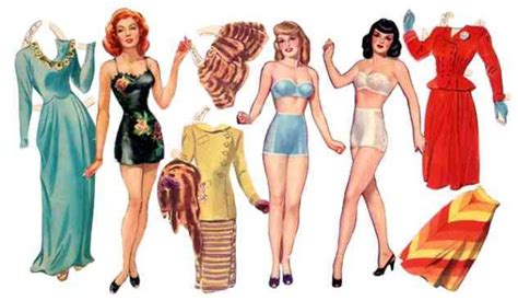 Kostenlose lieferung für viele artikel! paper dolls 50s