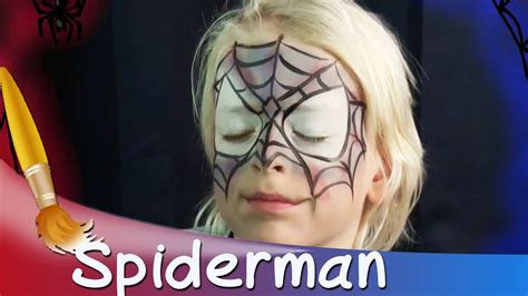 Vorlage hier herunterladen und beliebig oft verwenden. Kinderschminken Spiderman Gesicht Tutorial || HD - YouTube