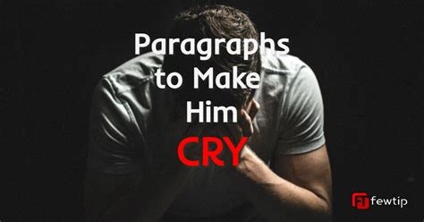 — paragraphs for her to make her cry. Paragraphs for Girlfriend to Make Her Happy - Fewtip