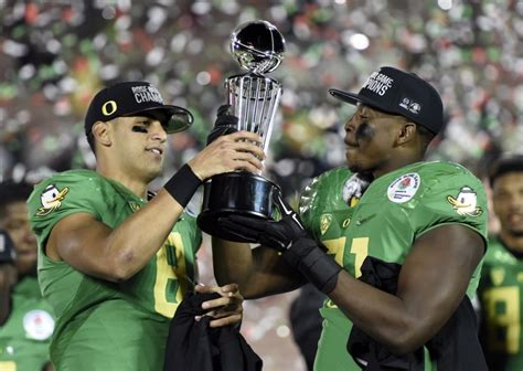 Ohio state intercepts hail mary attempt. College Football Playoff betting odds: Oregon opens as ...