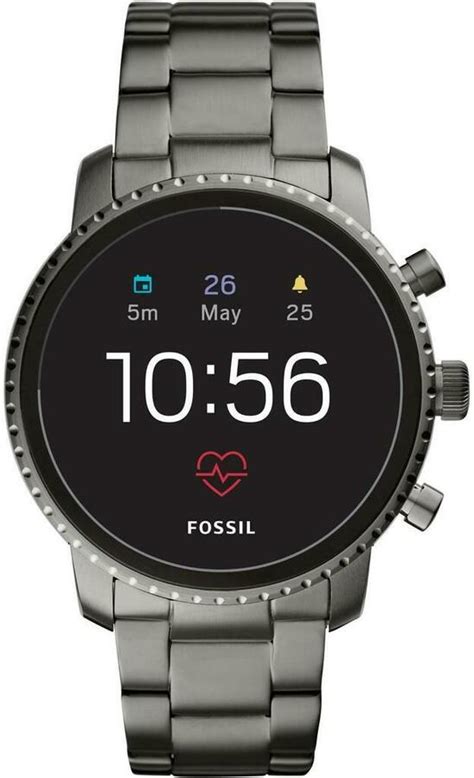 The fossil smartwatch gen 4 is versatile enough to transition with you throughout your day. Fossil Q Explorist HR Smart Watch (Smoke S/Steel) - $199 ...