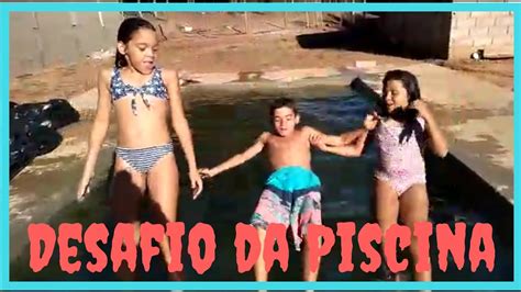 Meu mundo criativocanal da manu: desafio da piscina