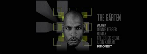 Browse the list of upcoming concerts, and if you can't find your favourite artist, track them and. The Garten: Dennis Ferrer (Saturday, Jun 17, 2017 ...