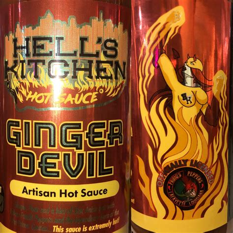 Check spelling or type a new query. Ginger Devil - Hell's Kitchen Hot Sauce