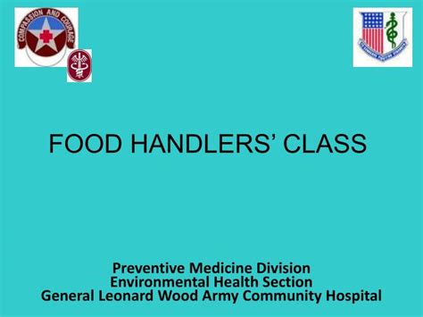 This program's purpose is to provide food handlers with the information they need to handle food safely. PPT - FOOD HANDLERS' CLASS PowerPoint Presentation, free ...