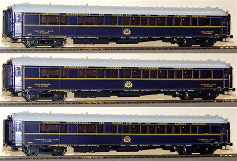 Ls models & other model agencies (82 users browsing). LS Models Set of 3 Passenger sleeping cars type S of CIWL in 1935 livery - EuroTrainHobby