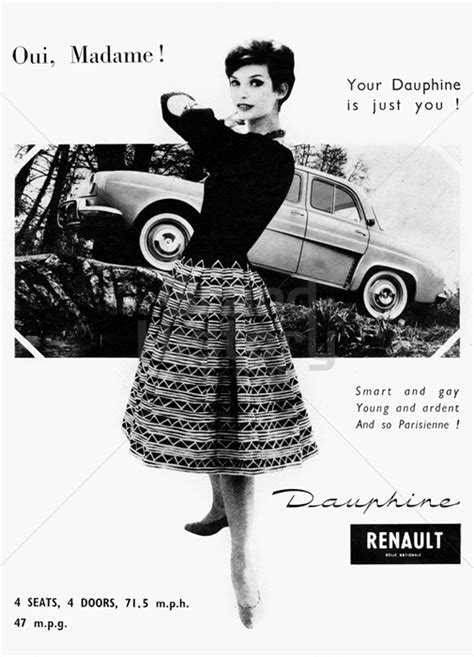 Renault bank's first dutch offer exclusively available on deposits. RENAULT - RENAULT Dauphine · Oui, Madame! Your Dauphine is ...