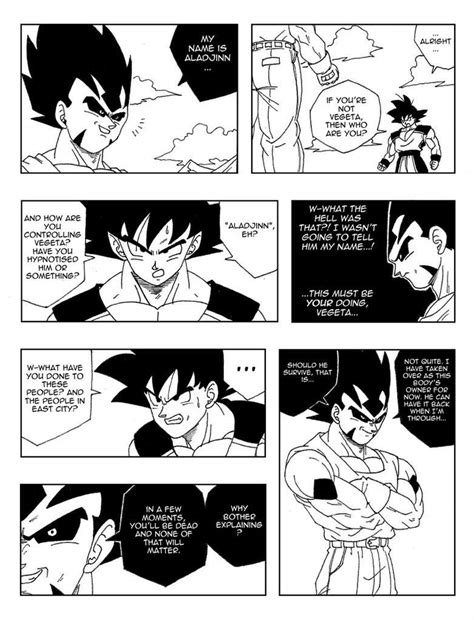 Goku versus aladjinn, a battle to shake the heavens. Dragon Ball New Age Doujinshi Chapter 26: Aladjinn Saga by MalikStudios | DragonBallZ Amino