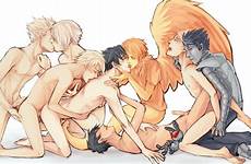 gay orgy yaoi rule sex 34 boy group boys male monster rule34 strider anal dirk john jake multiple only homestuck