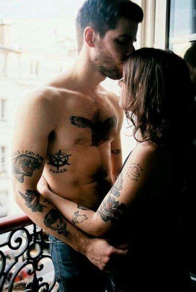 There are a few great reasons to get a wedding ring tattoo, other than it being a creative and unique way to express your love and commitment. New tattoo couple boudoir pictures ideas #tattoo | Prove ...