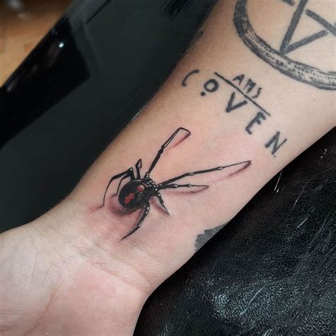 Badass tattoos body art tattoos hand tattoos sleeve tattoos tatoos black widow spider tattoo spider web tattoo gothic tattoo dark tattoo. 17 Likes, 1 Comments - Dudu (@dudutessarioficial) on ...