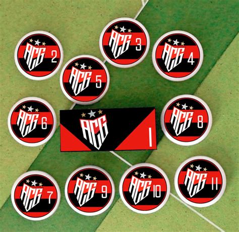 Palestino visita a atlético goianiense por copa sudamericana #cooperativaencasa. Atlético Goianiense Futebol de Botão no Elo7 | futebol de ...