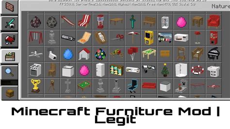 Furniture mod for minecraft 1.16.5. Minecraft Furniture Mod Version 1.16.0.57 | Legit - YouTube