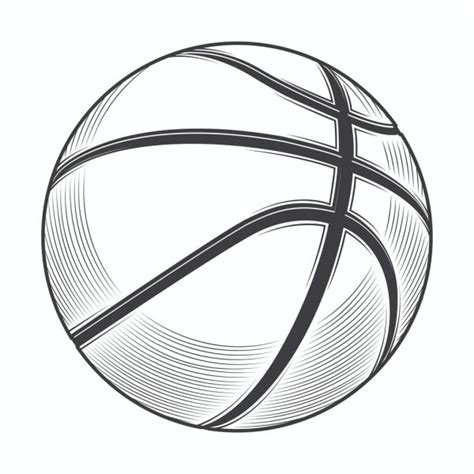Ballon de basket dessin dessin ballon animation anniversaire carte anniversaire enfant dessin anim. Ballon de basket isolé dessin icône — Image vectorielle ...