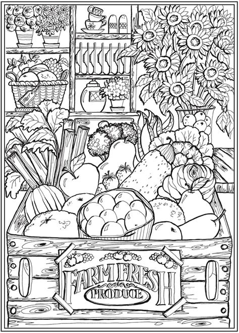 Enjoy the mosaic country life and let your stress melt relax and delve into a world of color by number made just for you this adult coloring book of relaxing farm and country images will put your mind at. Pin by Bill Stalford on Paper Crafts | Adult coloring book ...