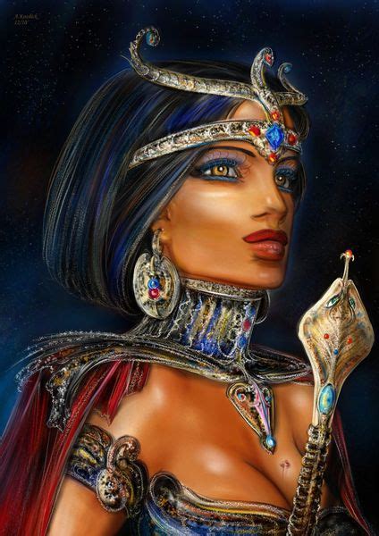 Nefertiti, whose name means a beautiful woman has come, was the queen of egypt and wife of pharaoh akhenaten during the 14th century b.c. cleopatra artwork - بحث Google‏ | Women's fashion ...