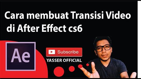 Nah itu tadi cara membuat logo di photoshop. Cara membuat Transisi Video di After Effect cs6 - YouTube