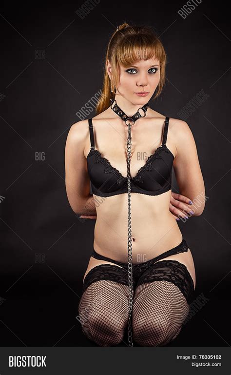 Stunning blonde pissing in the guy's mouth. Attractive Woman Sitting Slave Image & Photo | Bigstock