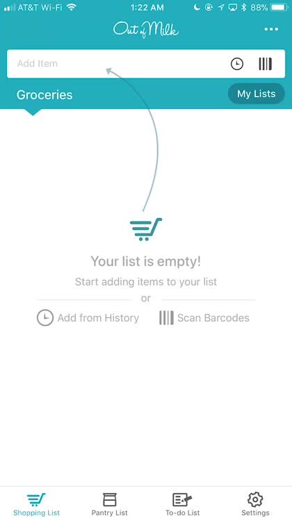 Browse and save our list ideas directly to your out of milk account. Out of Milk: An Excellent Shopping List App With One Tiny Flaw