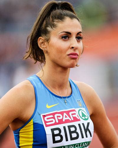 Alica schmidt is een hardloopster/sprintser en men ziet haar wel eens hoge ogen gooien op de 200, 400 & 800 meter. Olha Bibik