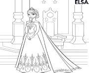 Download Happy Birthday From Elsa Colouring Page Coloring Pages Printable