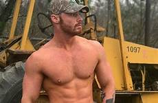 rough rednecks hunks rugged dudes cowboys chest