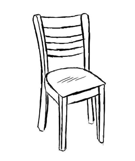 One of the best easy sketches to draw is a key part of winter fun! How to Draw a Chair | FeltMagnet