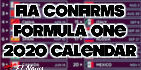 View the latest results for formula 1 2021. F1 Calendar 2020 Channel 4 | Calendar Printables Free ...