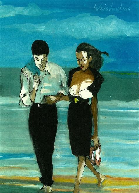 Check spelling or type a new query. Couple On Beach In Black 3D Painting by Harry WEISBURD