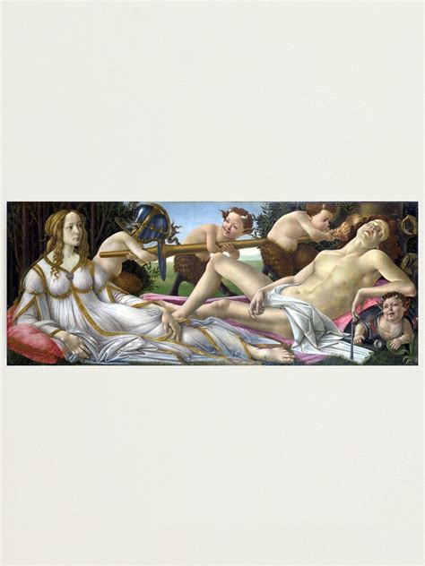 Maybe you would like to learn more about one of these? "Sandro Botticelli Venus and Mars" Photographic Print by ...