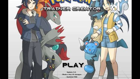 Automatically fuse two pokemon to create an entirely different creature. Pokemon Trainer Creator - Making ME - YouTube