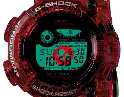 The frogman line has a rich history that goes back to the early 1990s. 村上隆 x G-SHOCK FROGMAN GWF-1000TM - G-SHOCK