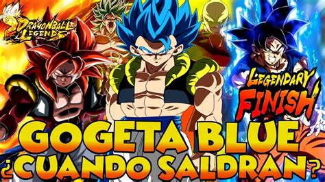 Gogeta, who'd only previously been seen in dragon ball z: DRAGON BALL LEGENDS GOGETA BLUE,GOGETA SSJ4 Y ...