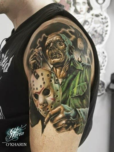 13 de agosto de 1982 carol watson e martin kitrosser frank mancuso jr. Tatuagens do Jason de Sexta Feira 13 | Noite Sinistra