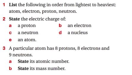 D) the elements in each period have similar chemical properties. Periodic Table & Materials - Science