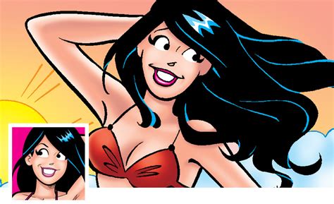 Archie wears his letterman's jacket, betty puts on a cheerleader uniform at one point, and veronica dresses like the 2017 blair. Veronica Lodge - Archie Comics