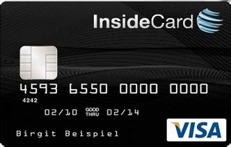 Hernandez für ungerechtes sperren der visa prepaid card von. InsideCard Erfahrungen & Bewertung Ist sie zu Recht so ...