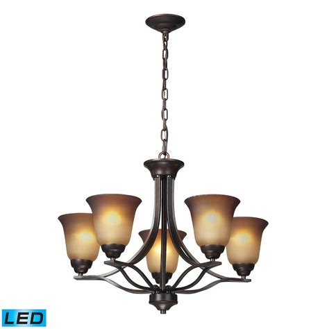 Are we missing your local store? Five Light Chandelier - LED BULBS! | Elk lighting, Bronze ...