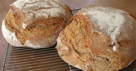 For the traditional german bread you need nothing but flour water and salt. Wholegrain Bread German Rye - Vollkornbrot German ...