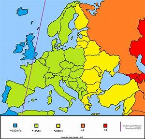European Time Zone Oc 1280x1230 R Mapporn