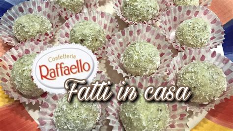 Grazie a questo volume imparerete le basi e un metodo di lavoro che vi permetterà, in poco tempo, di fare in casa molti prodotti che oggi acquistate. RAFFAELLO fatti in casa | RICETTA FACILE E VELOCE - YouTube